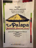 La Palapa Mexican Rest. food