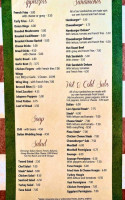 Lia's Pizza Italian menu