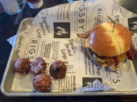 Rigsby's Smoked Burgers, Wings Grill food