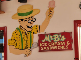 Mr B's Ice Cream Parlor food