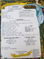 Sea Biscuit Cafe menu