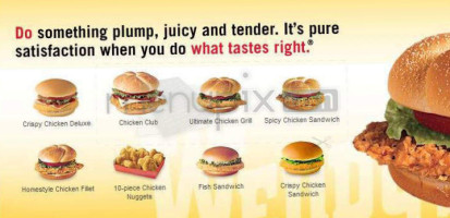 Wendy's menu