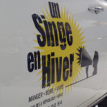 Un Singe en Hiver Comida