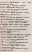 Il Piccantino menu