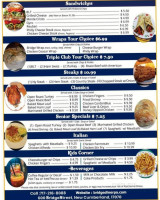 Bridge Diner menu