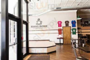 Manvel Avenue Coffee Co. inside