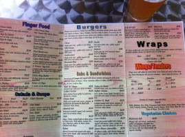 Woodshed Grill and Brew Pub menu