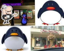 Portly Penguin Pizza food