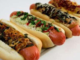 Umai Savory Hot Dogs food