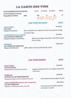 La Table D’emile menu