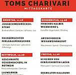 Toms Charivari menu