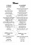 CAVEAU RESTAURANT GURTLERHOFT menu