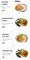 Bangkook Thaï menu