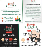 Kenny's Pizza food