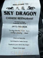 Sky Dragon Chinese outside