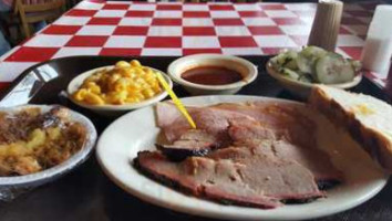 Schulze's -b-que food