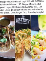 The District Eatery Tap Barrel food