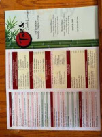 Tora Sushi Lounge menu