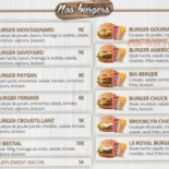 L'atelier Du Berger menu