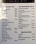 Pamakon Cafe menu