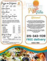 Pizza Villa food