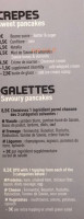 Labuche Arc 1600 menu