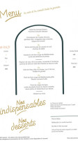 La Gouaille menu