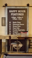 57 North Kitchen Brewery Distillery menu