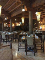 Russell's Fireside Dining Room At Lake Mcdonald Lodge inside