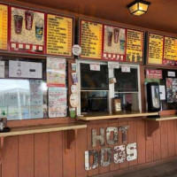 Tom's Hot Dog Grill inside
