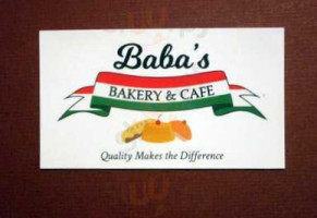 Baba's Bakery And Cafe food