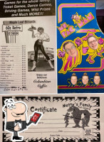 Matty's Family Fun Centre And Maple Leaf Billiards menu