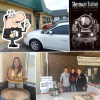 Sherman's Station Steakhouse And Seafood food