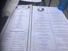 Blue Mingo Grill menu