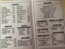 Derrick City Diner menu