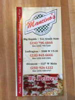 Mancino's Of Big Rapids menu