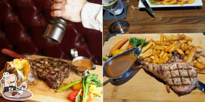 Le Boeuf Cochon Steak House & Bar food