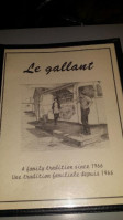 Le Gallant Restaurant menu