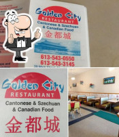 Golden City Restaurant inside
