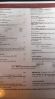 Arrow Lake Tavern menu