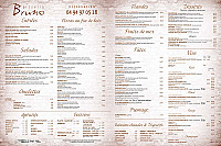 Pizzeria Bruno menu