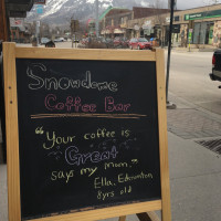 SnowDome Coffee Bar outside