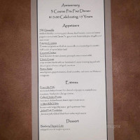 Bistro 70 Painesville menu