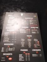 Lens Grill menu