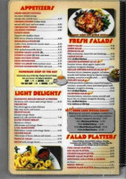 Budd Lake Diner menu