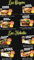 Emirdag menu
