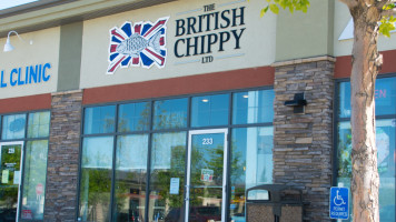 The British Chippy outside