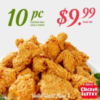 Hartz Chicken Buffet food