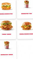 Kfc menu