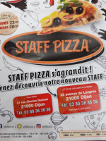 Staff Pizza food